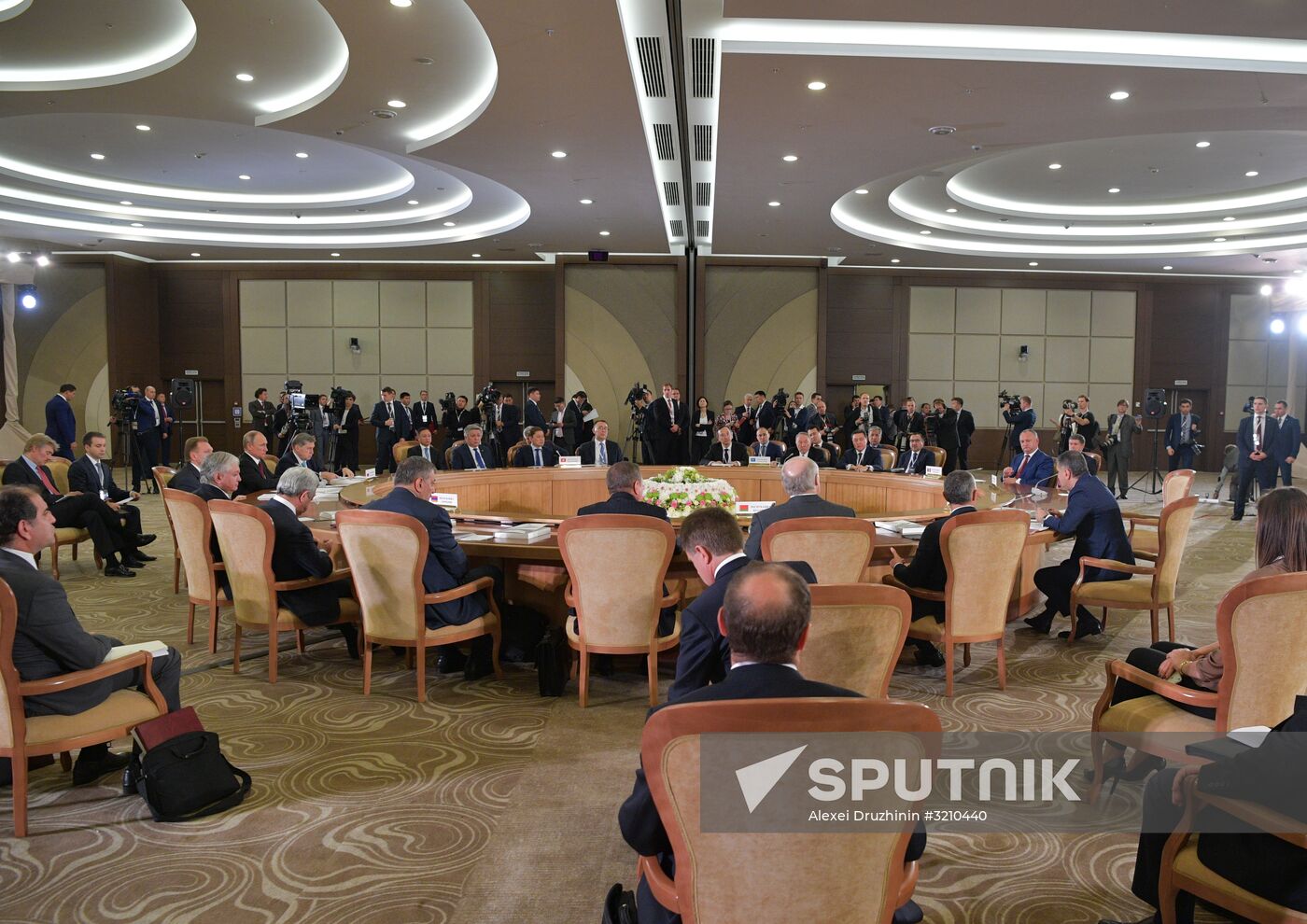 Russian President Vladimir Putin attends EAEU summit