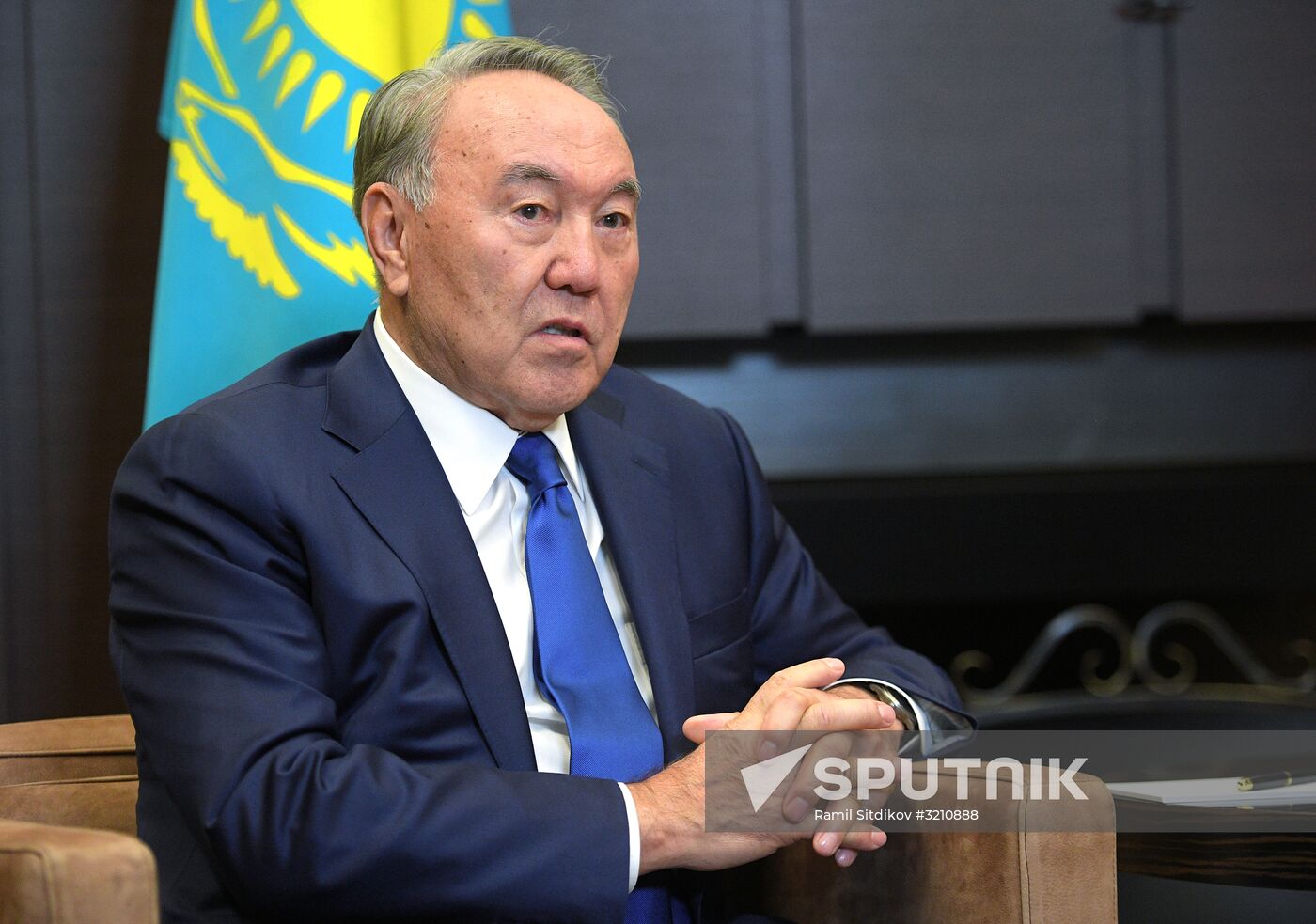 President Vladimir Putin meets with President of Kazakhstan Nursultan Nazarbayev