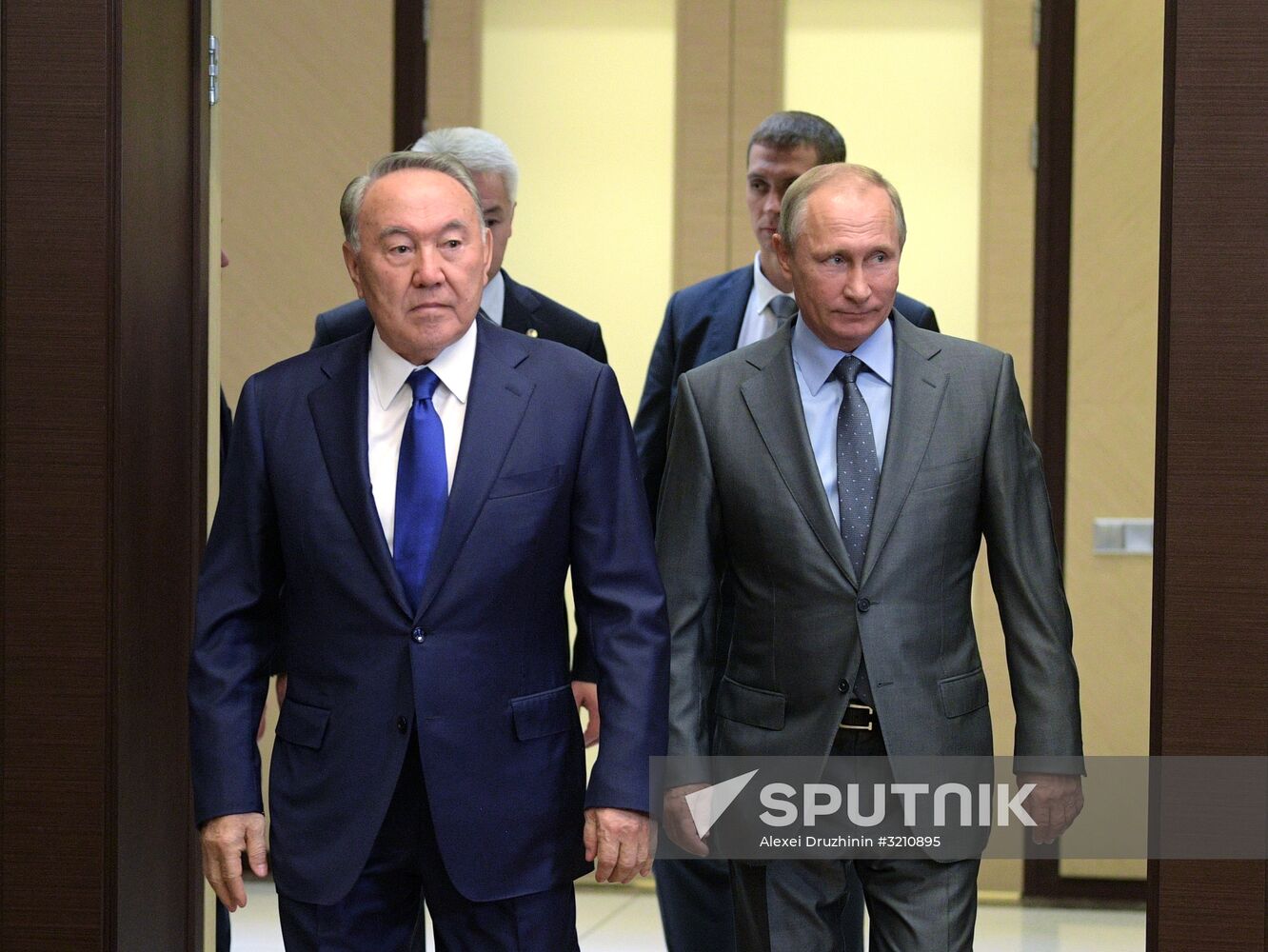 President Vladimir Putin meets with President of Kazakhstan Nursultan Nazarbayev