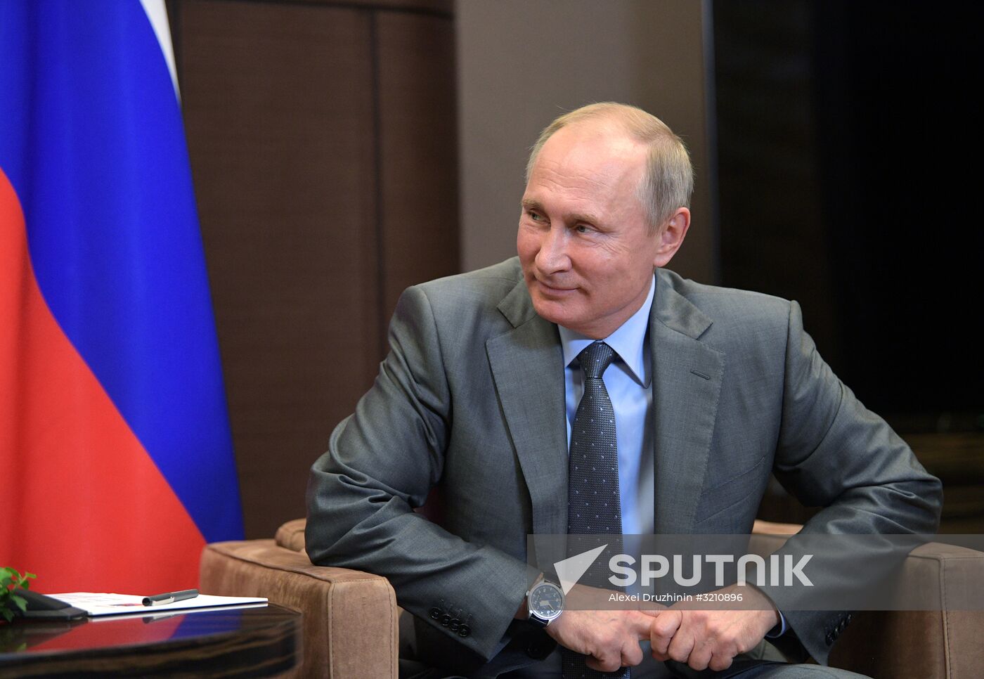 President Vladimir Putin meets with President of Kazakhstan Nursultan Nazarbayev