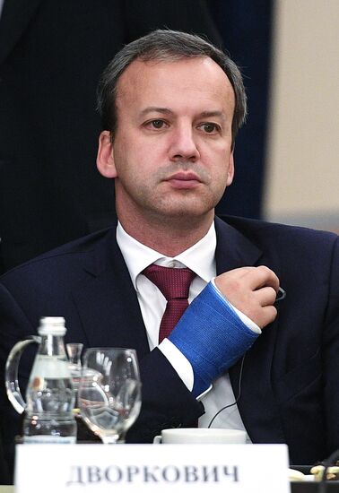 President Putin meets with German business leaders