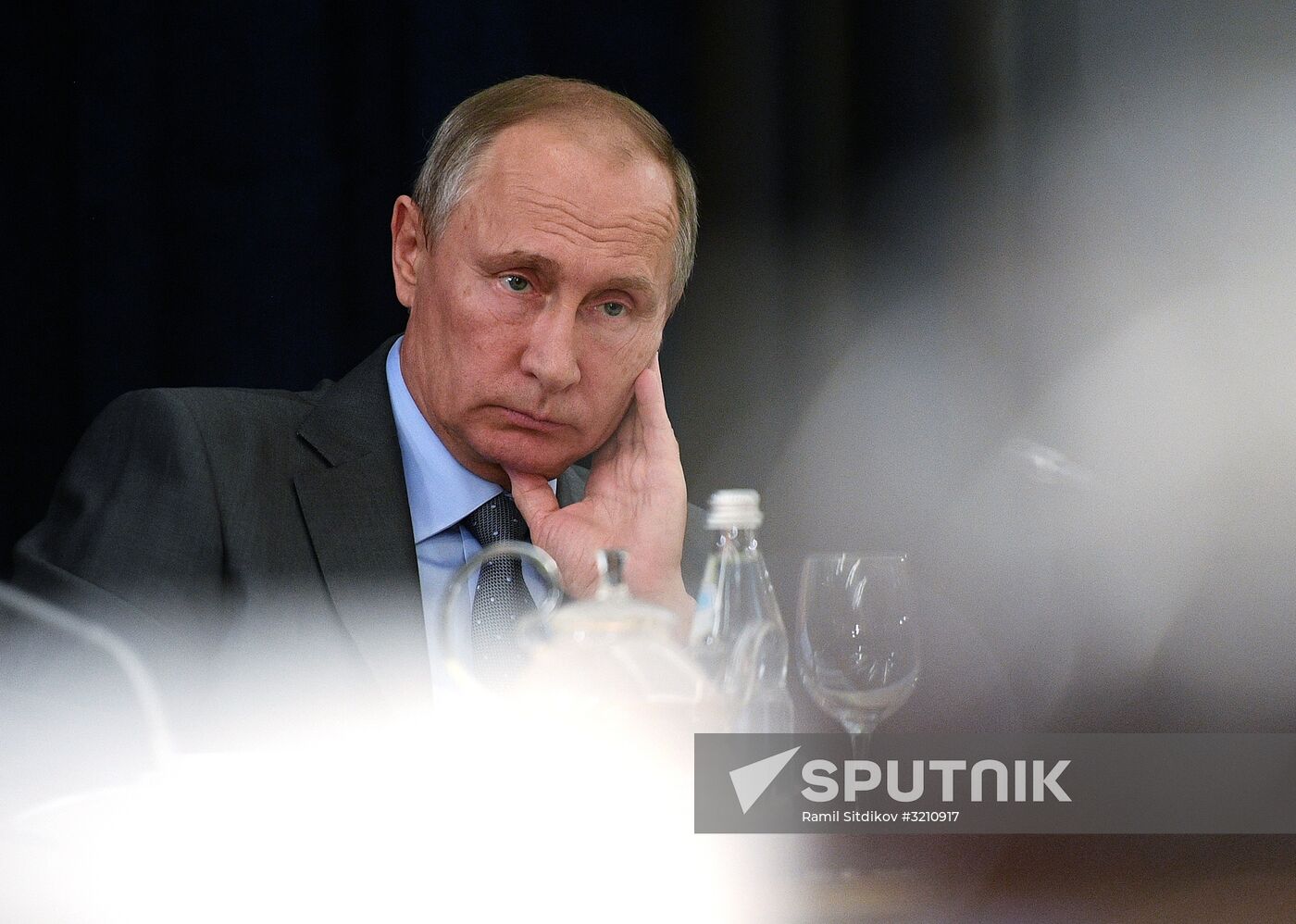 President Putin meets with German business leaders