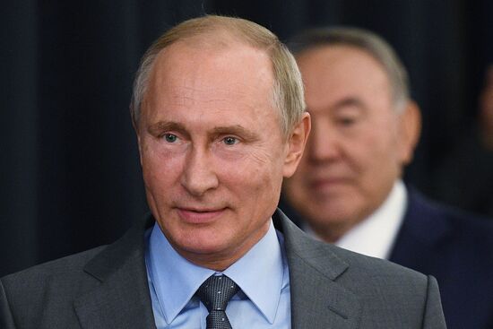 President Putin meets with German business leaders