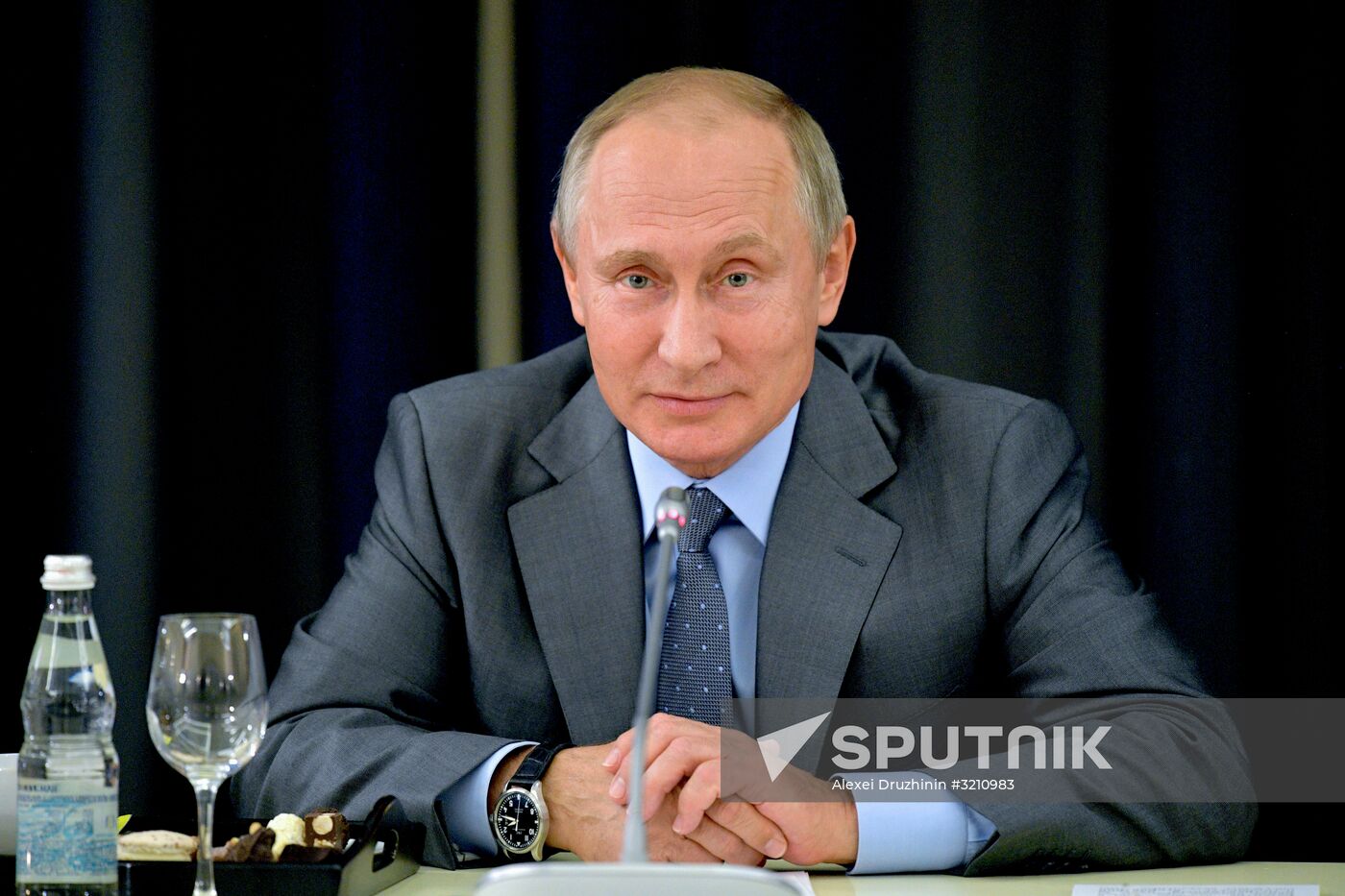 President Putin meets with German business leaders