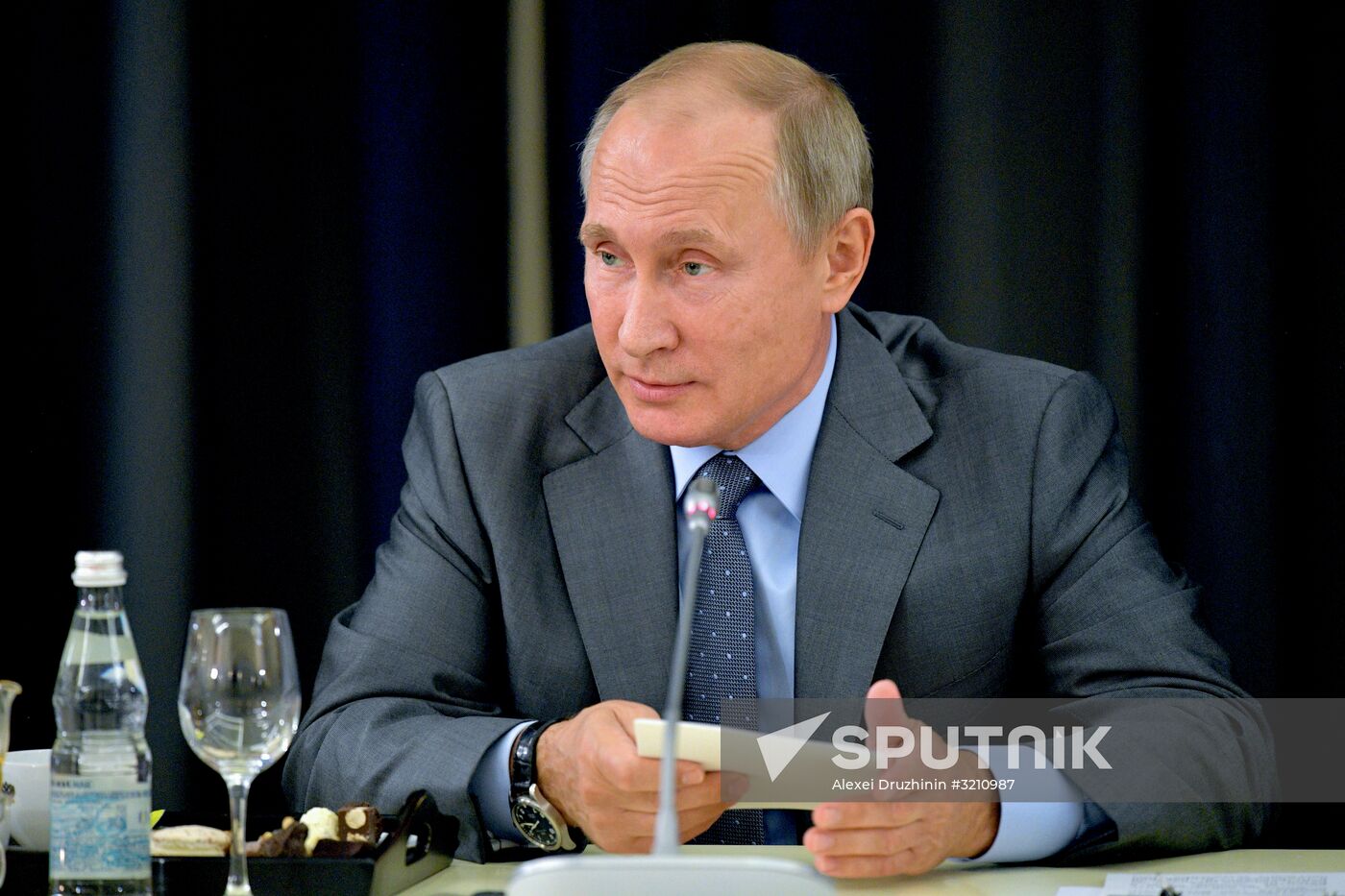President Putin meets with German business leaders
