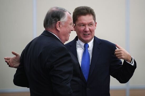 President Putin meets with German business leaders