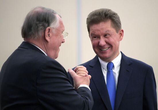 President Putin meets with German business leaders