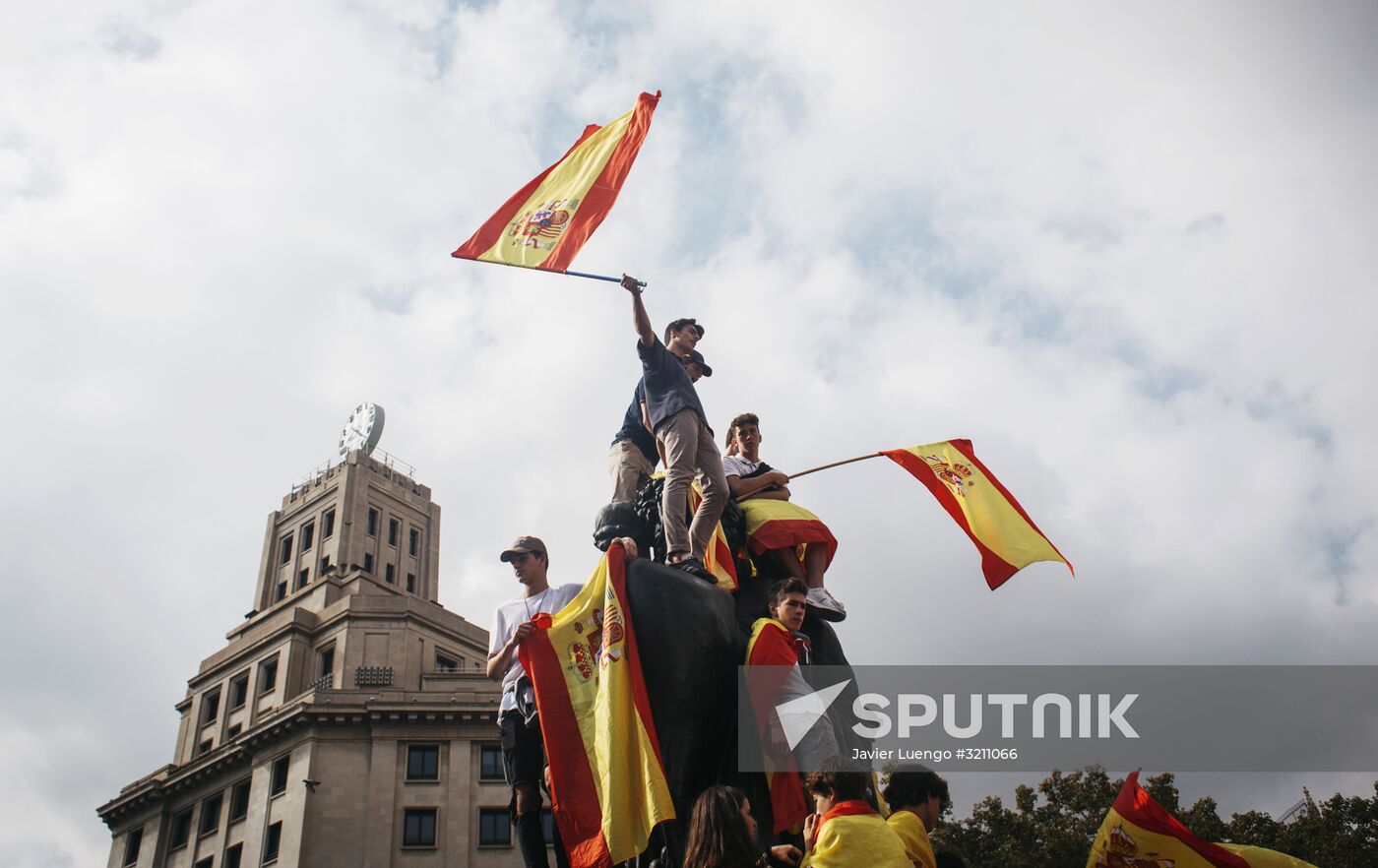Rally for Spain's unity in Barcelona