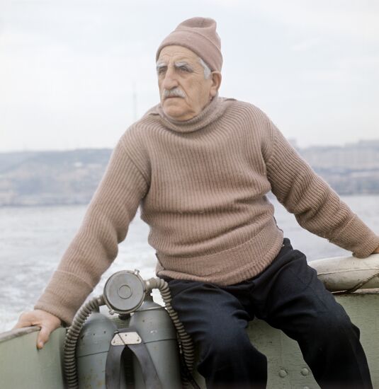 Rescuer veteran Mir Gasanov