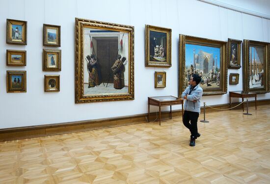 Vasily Vereshchagin's paintings in Tretyakov Gallery