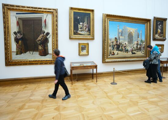 Vasily Vereshchagin's paintings in Tretyakov Gallery