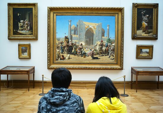 Vasily Vereshchagin's paintings in Tretyakov Gallery