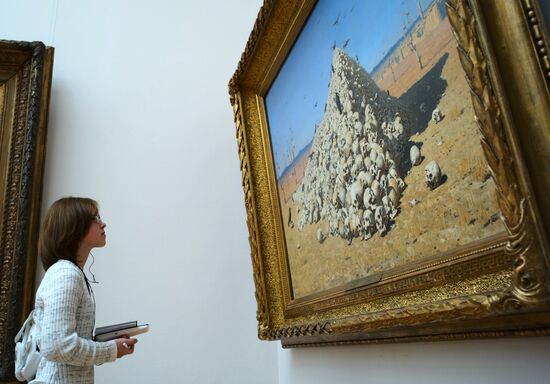 Vasily Vereshchagin's paintings in Tretyakov Gallery