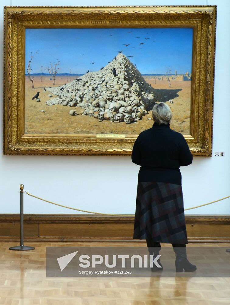 Vasily Vereshchagin's paintings in Tretyakov Gallery