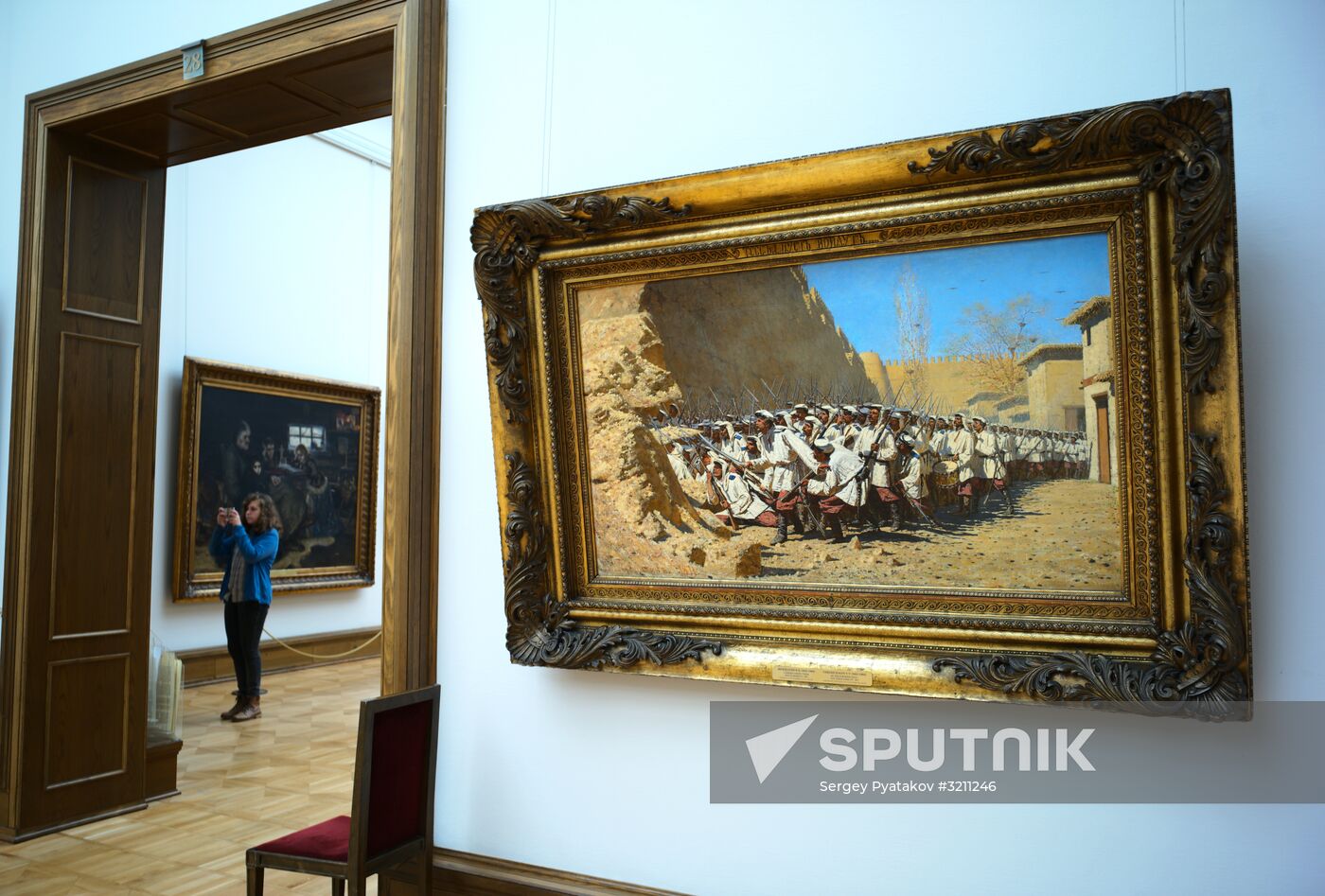Vasily Vereshchagin's paintings in Tretyakov Gallery