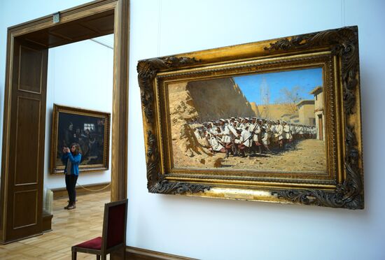 Vasily Vereshchagin's paintings in Tretyakov Gallery