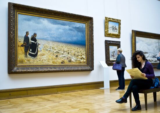 Vasily Vereshchagin's paintings in Tretyakov Gallery