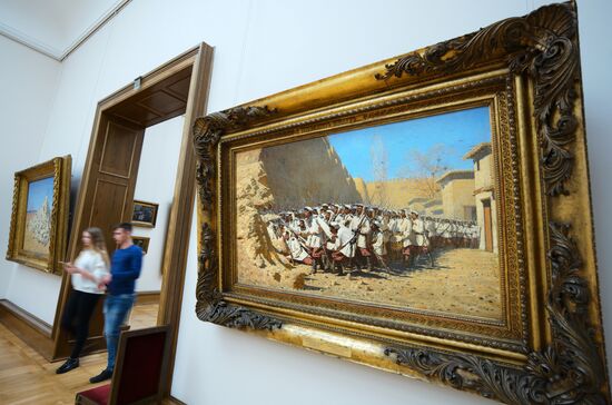 Vasily Vereshchagin's paintings in Tretyakov Gallery