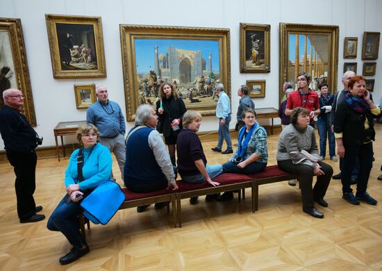 Vasily Vereshchagin's paintings in Tretyakov Gallery