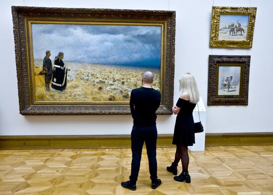 Vasily Vereshchagin's paintings in Tretyakov Gallery