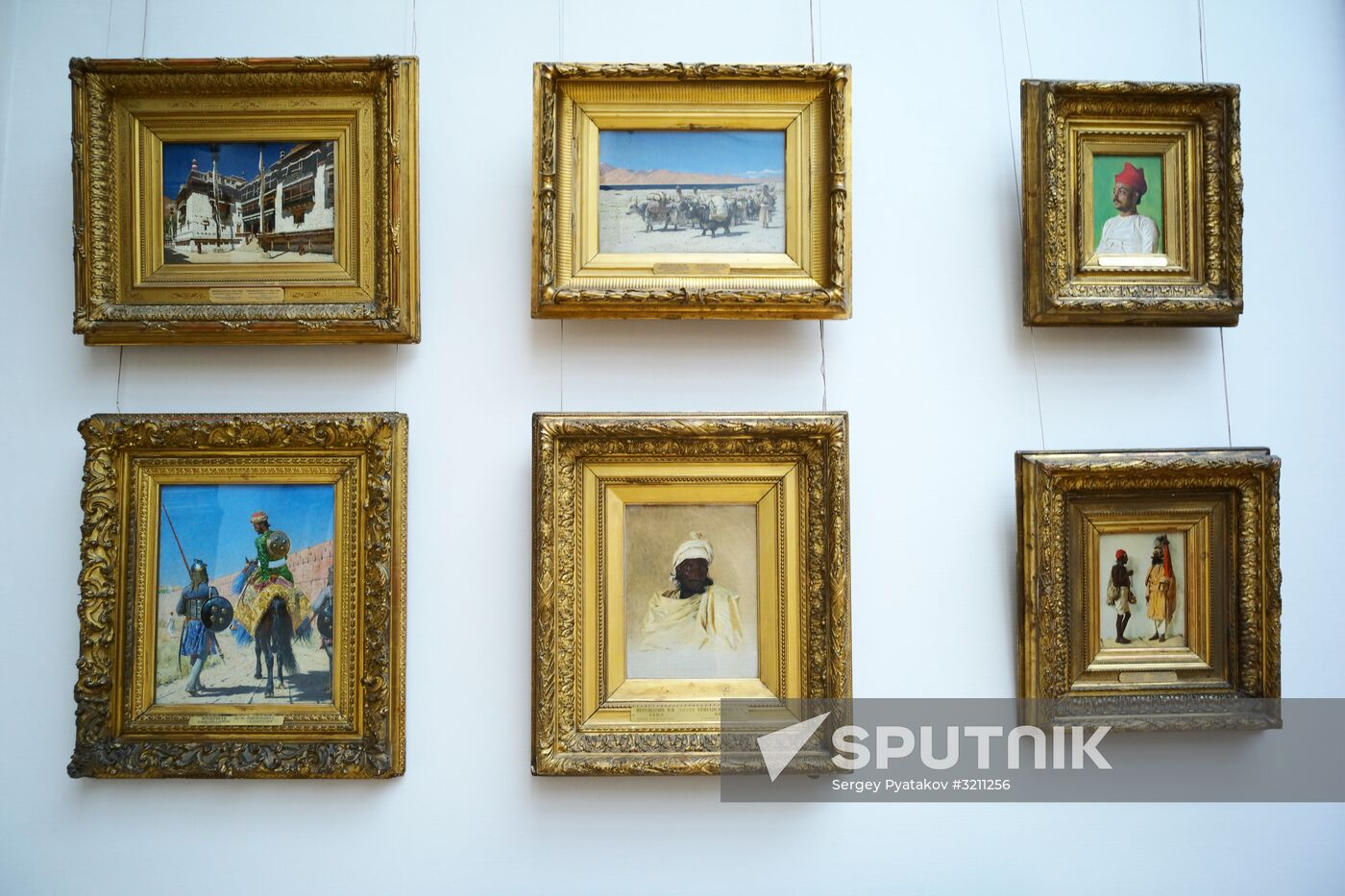 Vasily Vereshchagin's paintings in Tretyakov Gallery