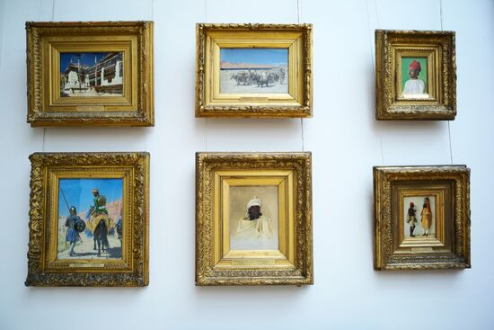 Vasily Vereshchagin's paintings in Tretyakov Gallery