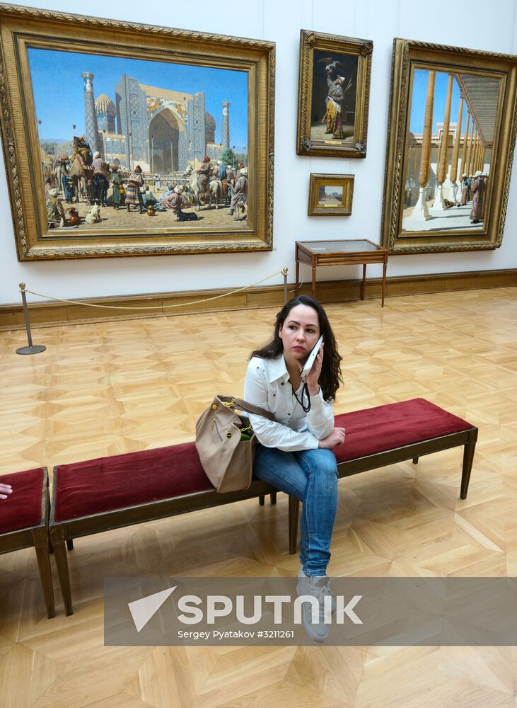 Vasily Vereshchagin's paintings in Tretyakov Gallery