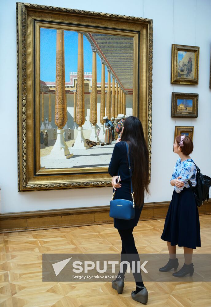 Vasily Vereshchagin's paintings in Tretyakov Gallery
