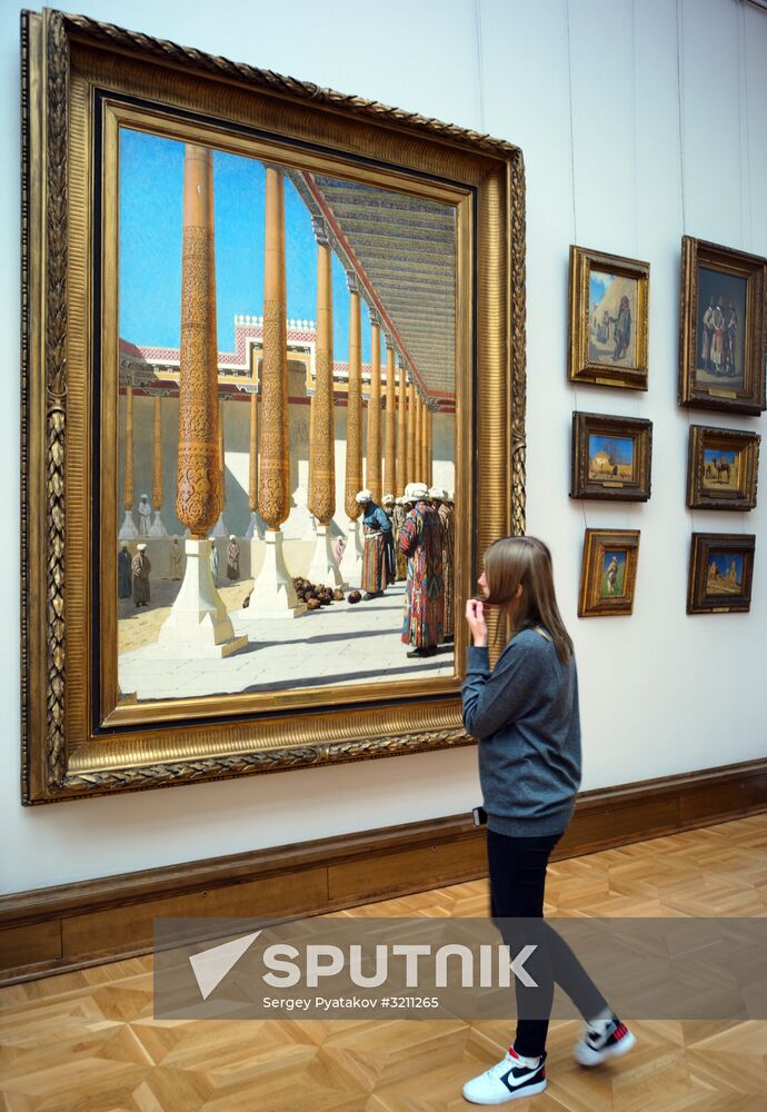 Vasily Vereshchagin's paintings in Tretyakov Gallery