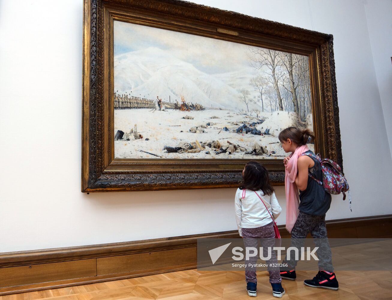 Vasily Vereshchagin's paintings in Tretyakov Gallery