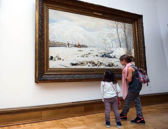 Vasily Vereshchagin's paintings in Tretyakov Gallery
