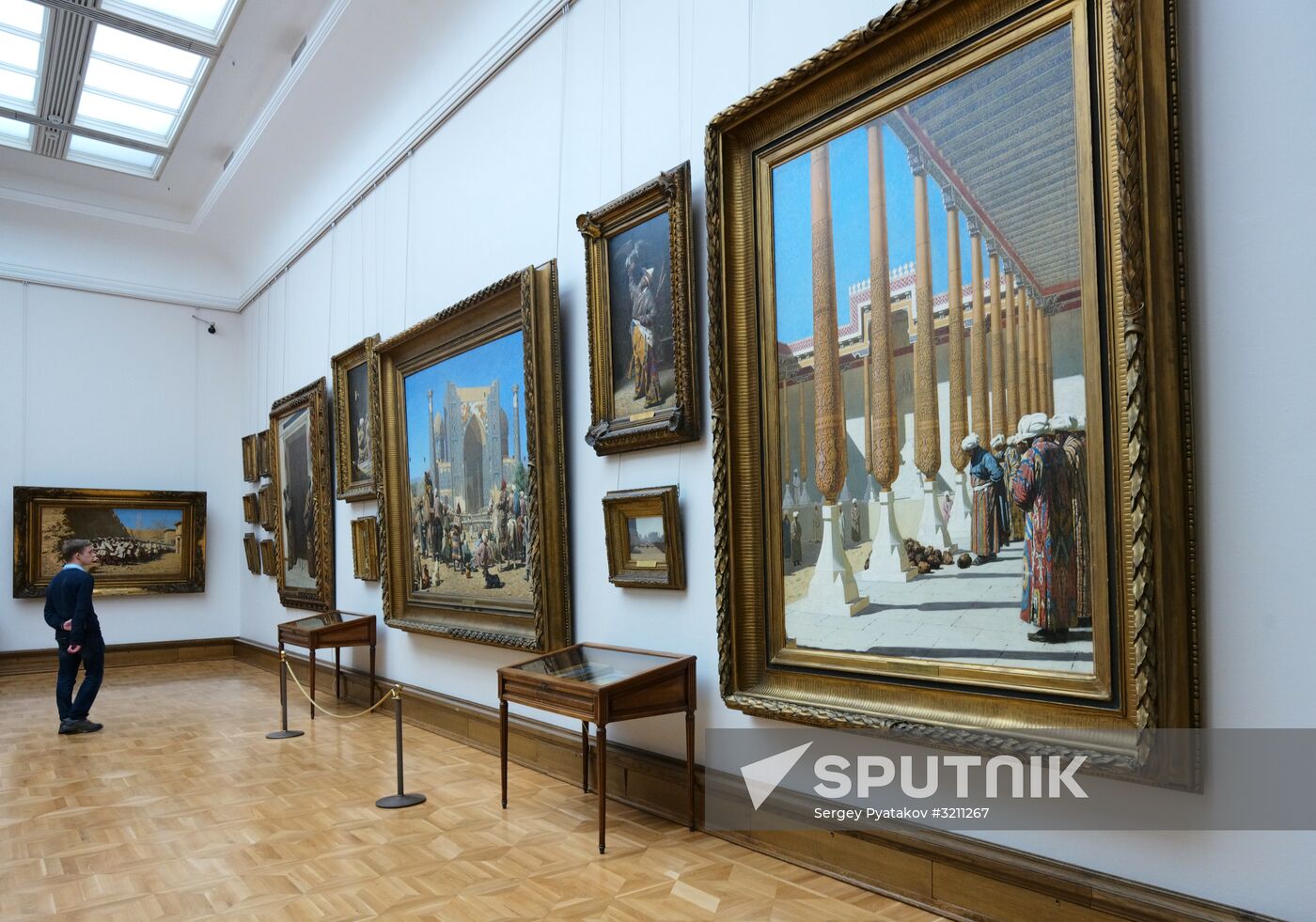 Vasily Vereshchagin's paintings in Tretyakov Gallery