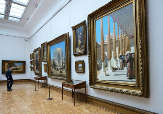 Vasily Vereshchagin's paintings in Tretyakov Gallery
