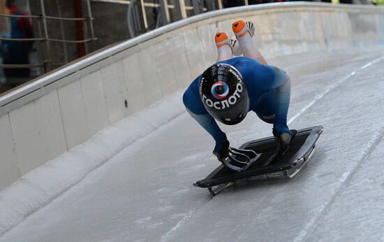 Skeleton. Performance testing of Russian national team