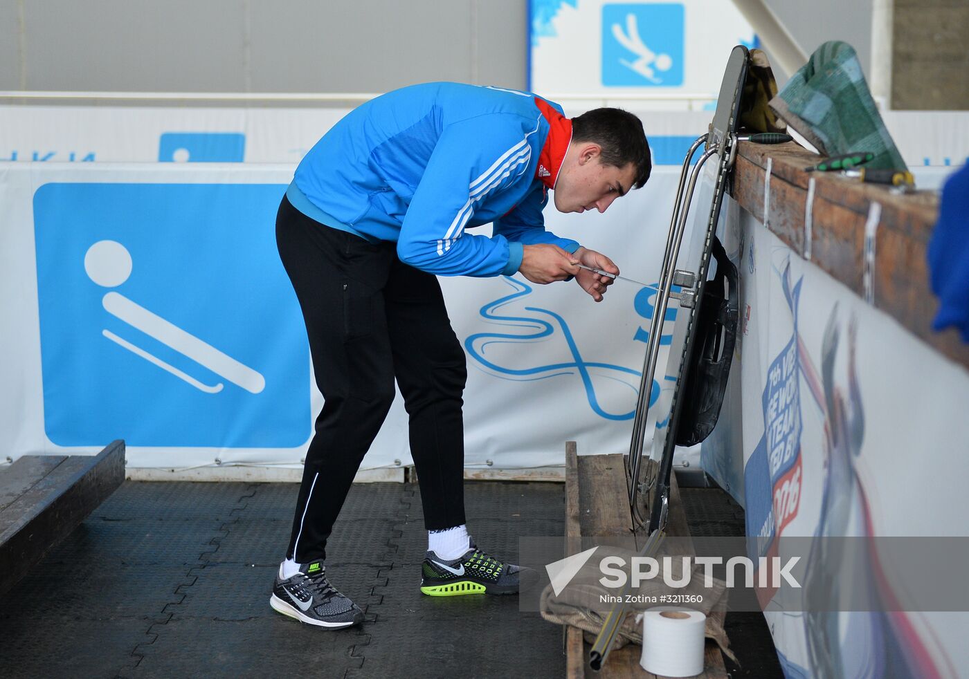 Skeleton. Performance testing of Russian national team