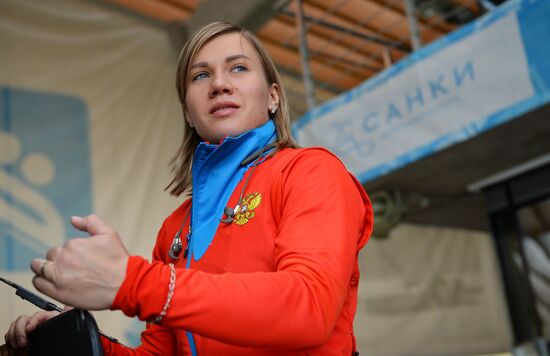 Skeleton. Performance testing of Russian national team