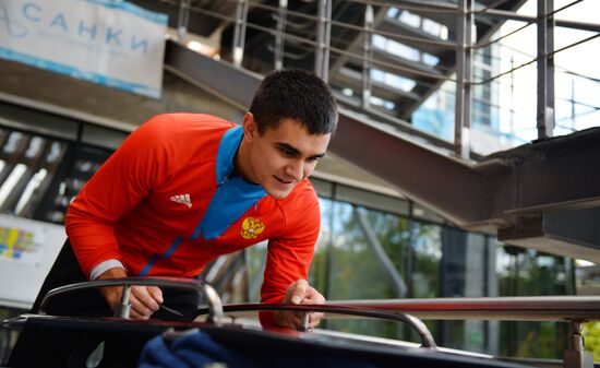 Skeleton. Performance testing of Russian national team
