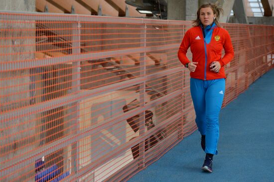 Skeleton. Performance testing of Russian national team