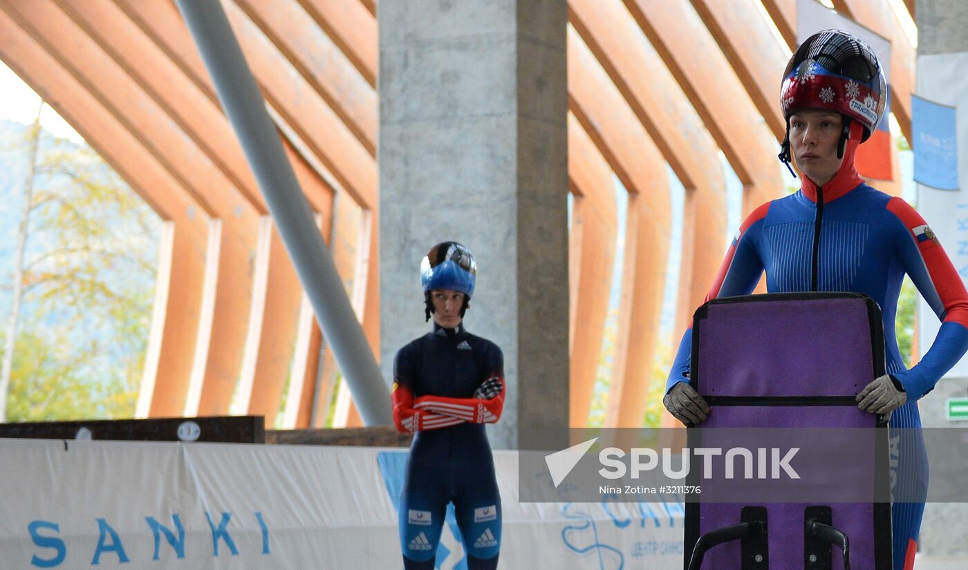 Skeleton. Performance testing of Russian national team