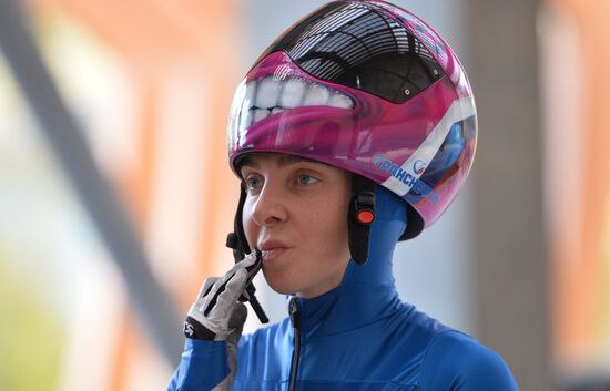Skeleton. Performance testing of Russian national team