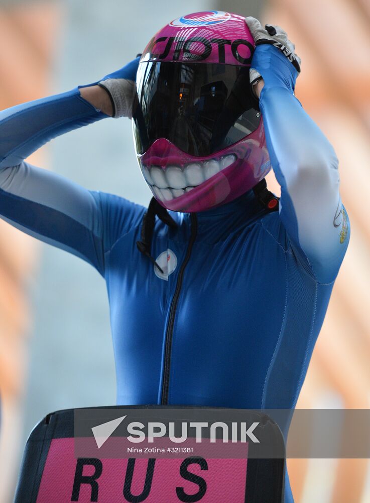 Skeleton. Performance testing of Russian national team