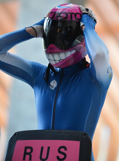 Skeleton. Performance testing of Russian national team