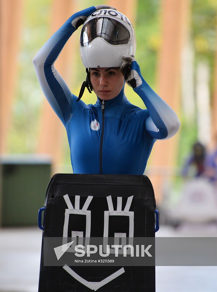 Skeleton. Performance testing of Russian national team