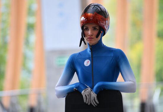 Skeleton. Performance testing of Russian national team
