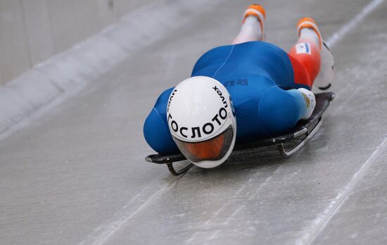 Skeleton. Performance testing of Russian national team