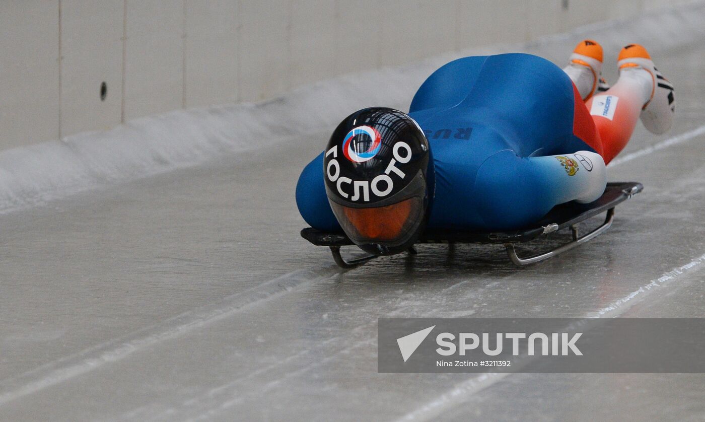 Skeleton. Performance testing of Russian national team
