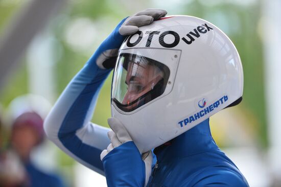 Skeleton. Performance testing of Russian national team
