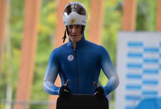 Skeleton. Performance testing of Russian national team
