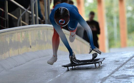Skeleton. Performance testing of Russian national team
