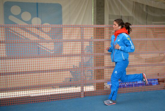 Skeleton. Performance testing of Russian national team